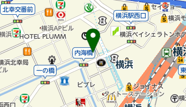 ホットヨガスタジオLAVA(ラバ) 横浜西口店の地図画像