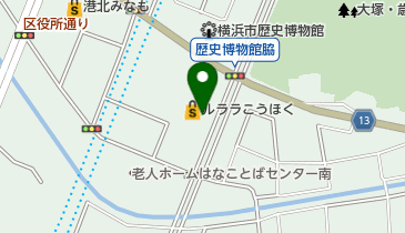 ホットヨガスタジオLAVA(ラバ) ルララこうほく店の地図画像