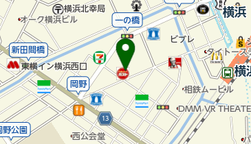 ホットヨガスタジオLAVA(ラバ) 横浜みなみ西口店の地図画像