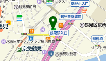 ホットヨガスタジオLAVA(ラバ) 鶴見店の地図画像
