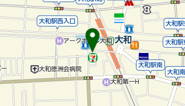 マシンピラティス専門スタジオLAVA(ラバ) 大和店の地図画像