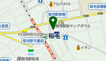 ホットヨガスタジオLAVA(ラバ) 稲毛店の地図画像