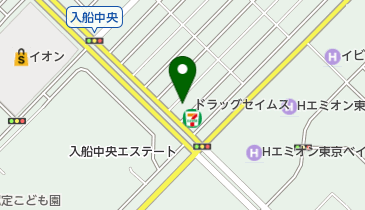 ホットヨガスタジオLAVA(ラバ) 新浦安店の地図画像