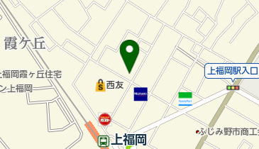 ホットヨガスタジオLAVA(ラバ) 上福岡店の地図画像