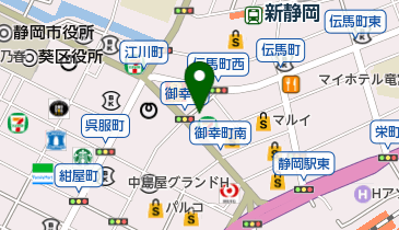 ホットヨガスタジオLAVA(ラバ) 静岡店の地図画像