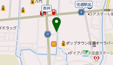 ホットヨガスタジオLAVA(ラバ) 住道店の地図画像