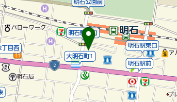 ホットヨガスタジオLAVA(ラバ) 明石店の地図画像