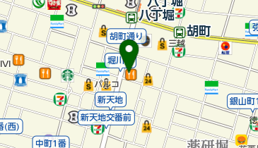 ホットヨガスタジオLAVA(ラバ) 広島八丁堀店の地図画像