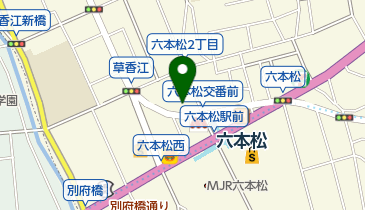 ホットヨガスタジオLAVA(ラバ) 六本松店の地図画像