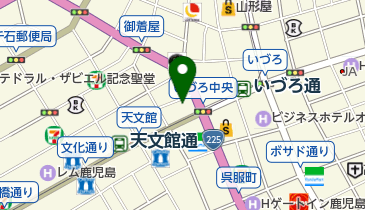 ホットヨガスタジオLAVA(ラバ) 鹿児島天文館店の地図画像