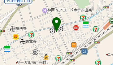 HELLUVA LOUNGE(ヘラバ ラウンジ)の地図画像