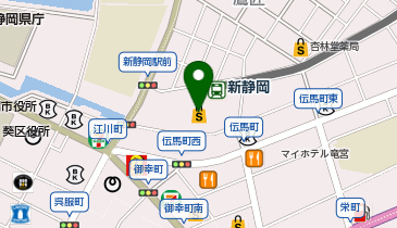 ピュアトレ 新静岡セノバ店の地図画像