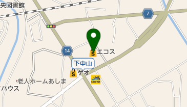 エコス TAIRAYA(タイラヤ) 下館東店の地図画像