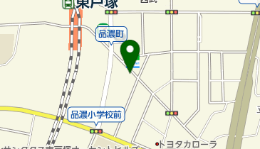 東戸塚ゆーかり整骨院の地図画像