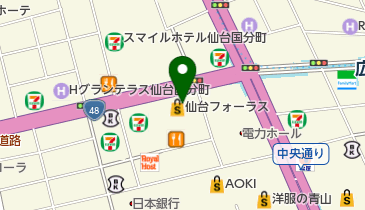 A.P.C.(アーペーセー) SENDAI店の地図画像