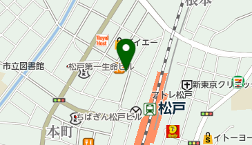 串かつ でんがな 松戸店の地図画像