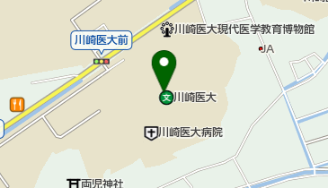 泰山堂書店 川崎医大店の地図画像