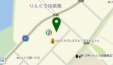 Verite(ベリテ) りんくうプレミアム・アウトレット店の地図画像