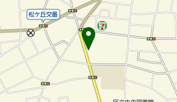 美容室ZONE(ゾーン)の地図画像