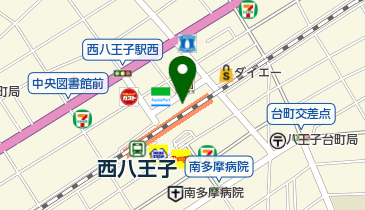 九州屋 セレオ西八王子店の地図画像