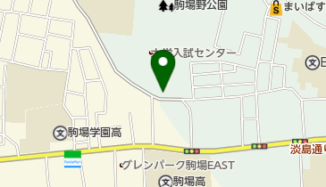 独立行政法人大学入試センターの地図画像
