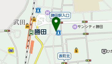 KICONA(キコーナ) 勝田駅前店の地図画像