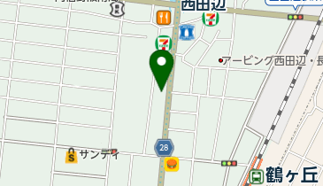 なる鍼灸院の地図画像