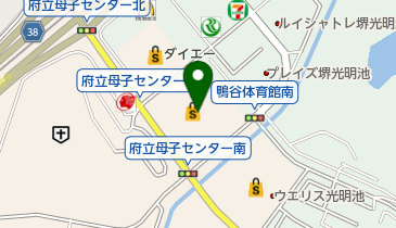 JEUGIA(ジュージヤ)カルチャーセンター 光明池の地図画像