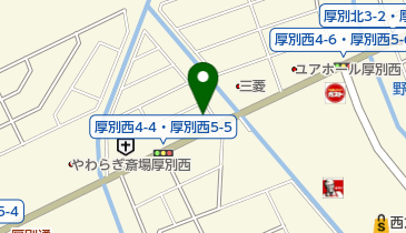 エンパイアー 厚別西店の地図画像