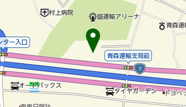 デジタルショップパワーデポ青森店の地図画像