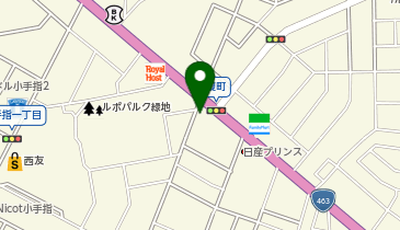 メガネフラワー 小手指店の地図画像