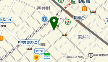 メガネフラワー 朝霞台店の地図画像