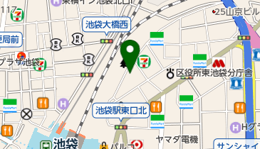 サンスイ 池袋店の地図画像