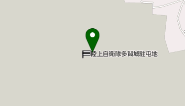 陸上自衛隊 多賀城駐屯地の地図画像