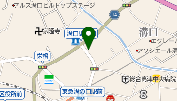 メディカルスキャニング 溝の口クリニックの地図画像