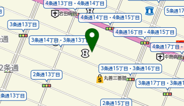 魚住青果店の地図画像