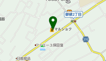 マルショク 長嶺店の地図画像