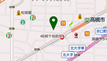 肩こりの店 高槻店の地図画像