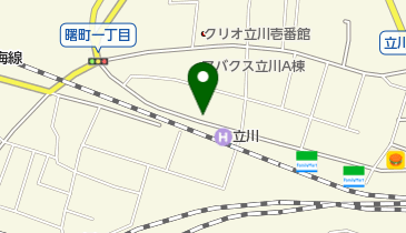 コープみらい立川介護センターの地図画像