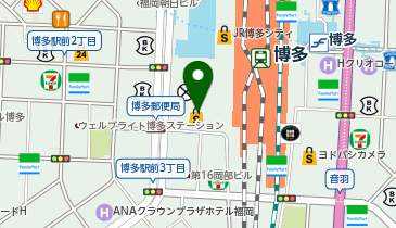 REC COFFEE(レックコーヒー) 博多マルイ店の地図画像
