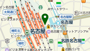 Garrett Popcorn Shops(ギャレット ポップコーン ショップス) 名古屋店の地図画像