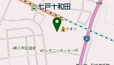 未来屋書店 新七戸店の地図画像