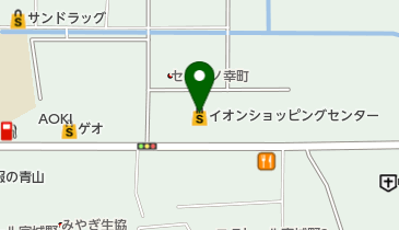 未来屋書店 仙台幸町店の地図画像