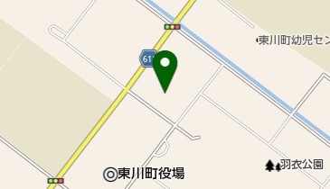 東川町文化ギャラリーの地図画像