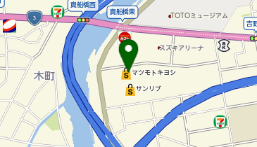 QUICK COLOR-Q(クイックカラーQ) サンリブきふね店の地図画像