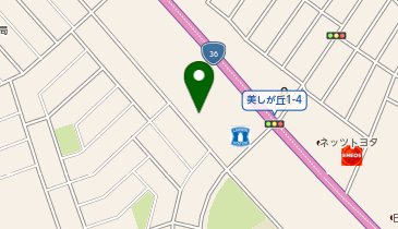 石上車輌株式会社 美しが丘店の地図画像