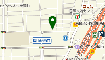 岡山県医師会の地図画像