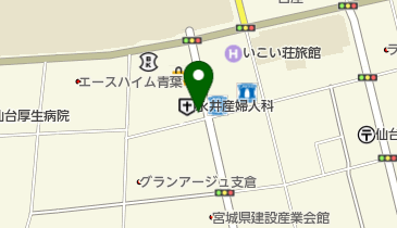 大坂整骨院 支倉本院の地図画像