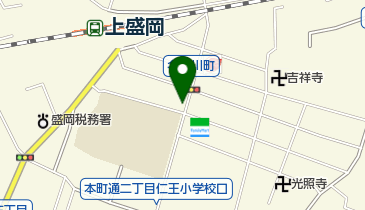 盛岡市立 仁王児童センターの地図画像