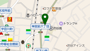 LITALICO(リタリコ)ワンダー 渋谷校の地図画像